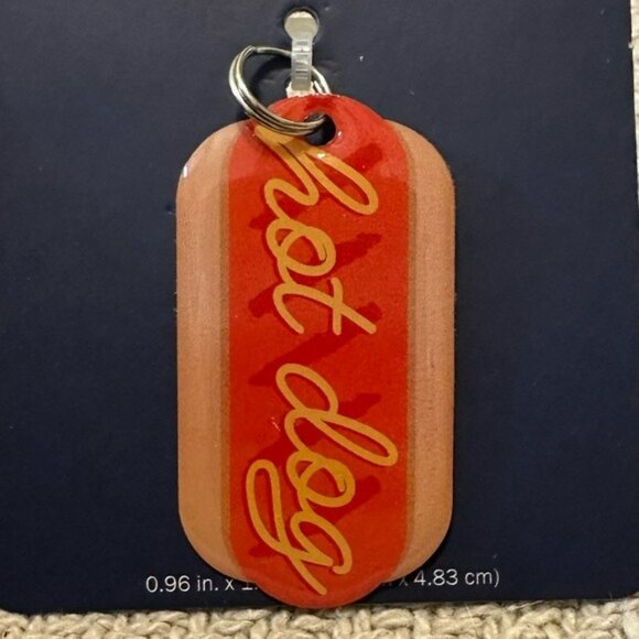 NEW Hot Dog Pet Collar Charm NWT Dachshund Weiner Puppy Hotdog - Picture 1 of 4